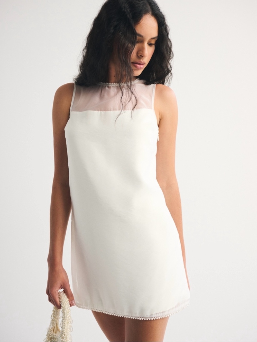 Abercrombie & Fitch Bow-Back Mini Dress